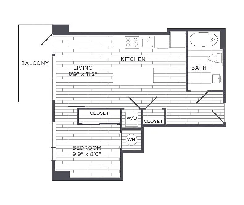 Floor plan Studio