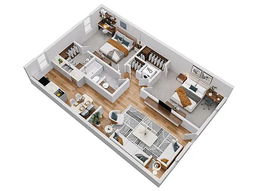Floor plan 2X1