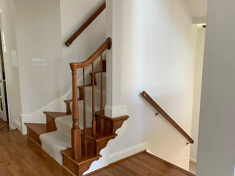 Main stairwell to second floor, stairwell 2 to basement