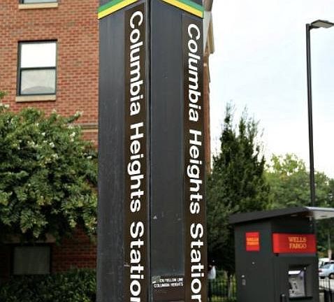 On the same block as Columbia Heights Metro