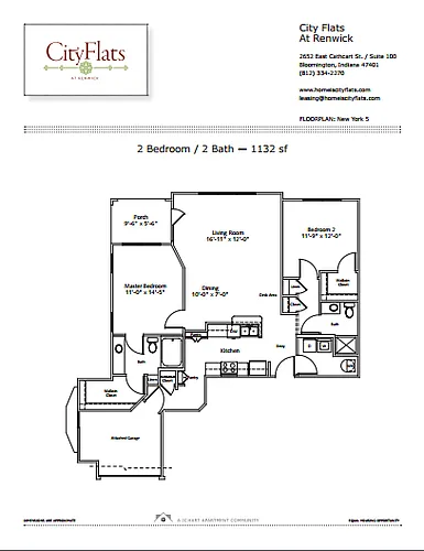 Floor plan New York 5 2.2