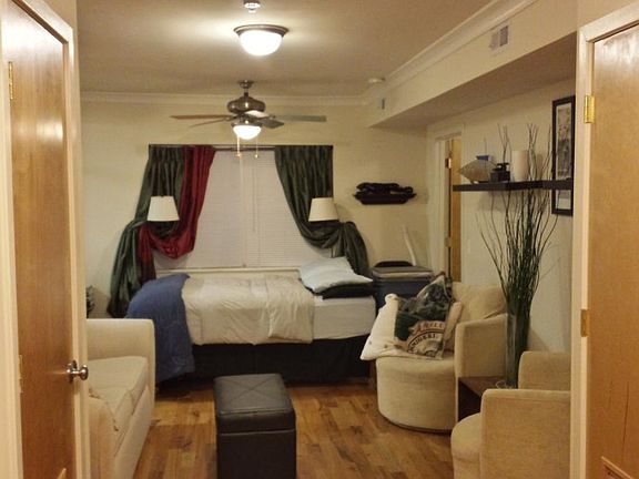 Previously: the living area