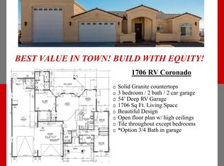 RV Coronado Plan, South Lake Havasu, Lake Havasu City, AZ 86406