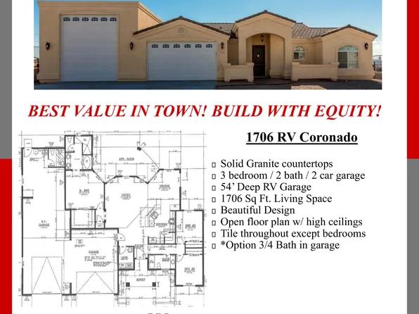 RV Coronado Plan, North Lake Havasu