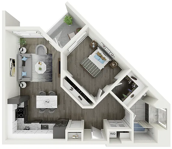 Floor plan 411