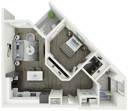 Floor plan 411