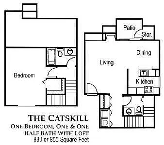 Floor plan Catskill