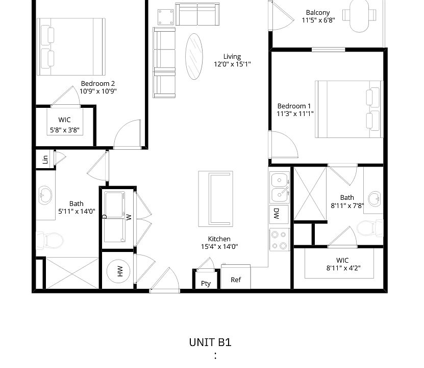 1st image of 733 N Drennan St #1411