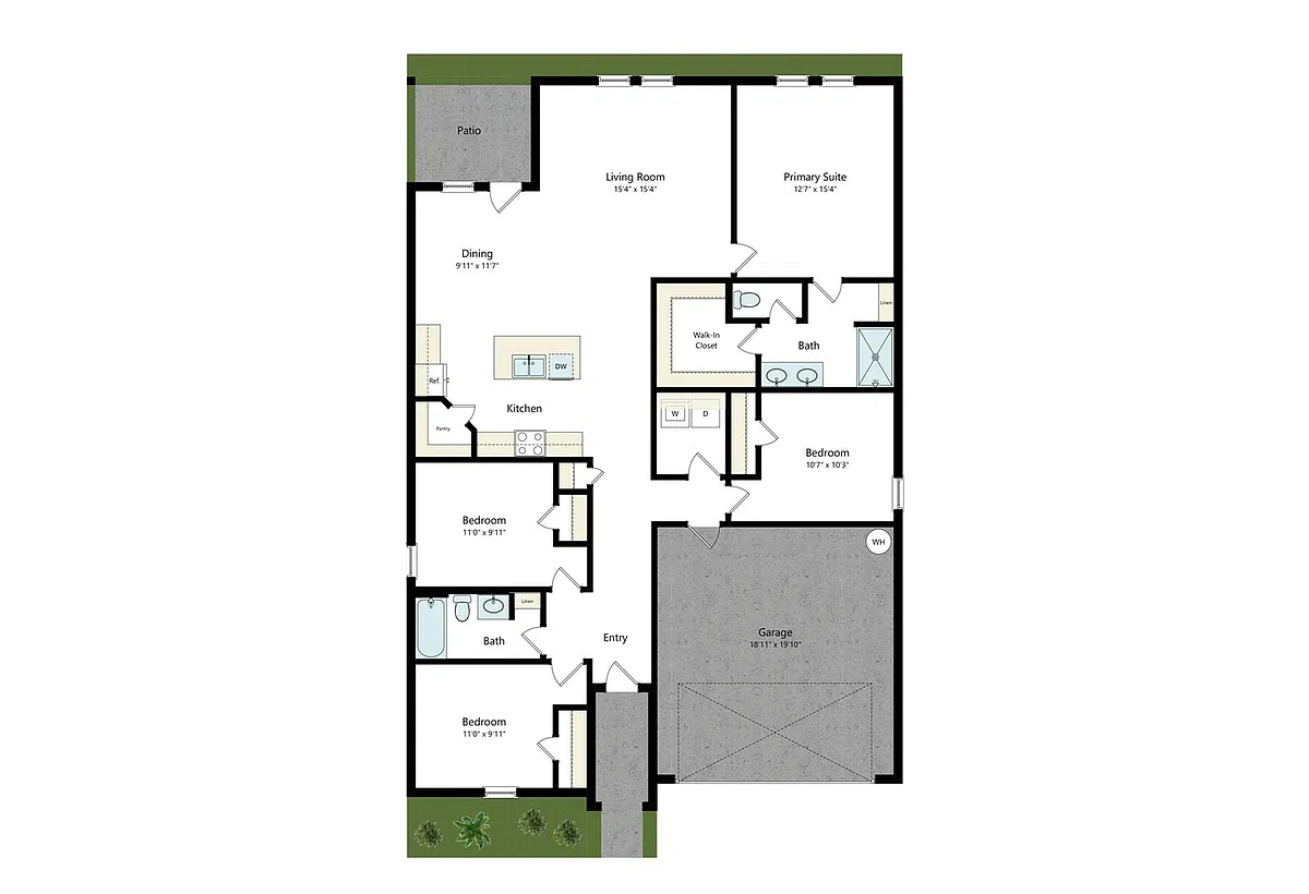 Floor plan Pimento