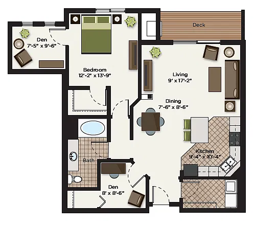 Floor plan Willow C