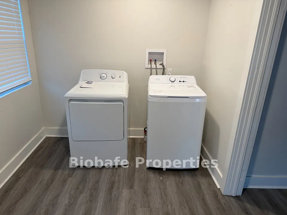 In unit Washer and Dryer provided