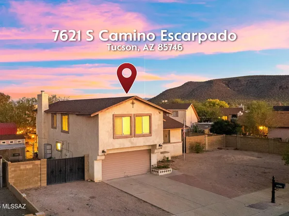 7621 S Camino Escarpado, Tucson, AZ 85746
