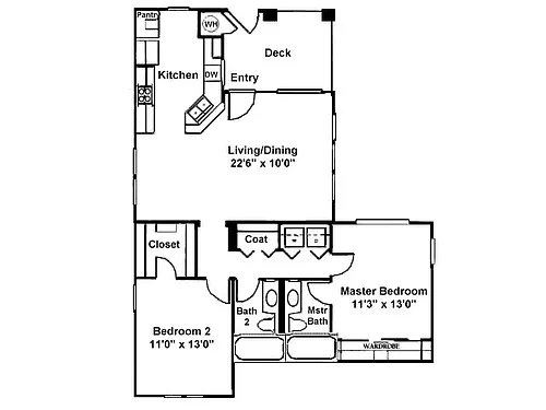 Floor plan Calia