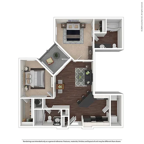 Floor plan 2B