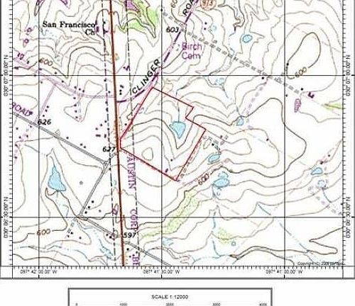 TOPOGRAPHY MAP