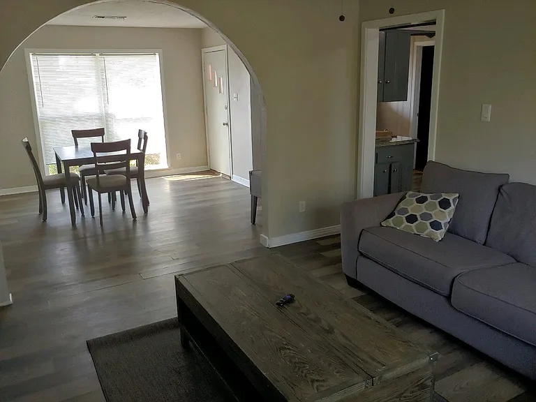 Living room furnished