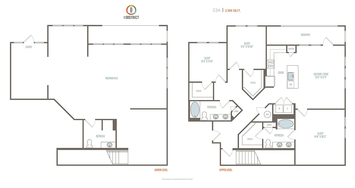 Floor plan C3A
