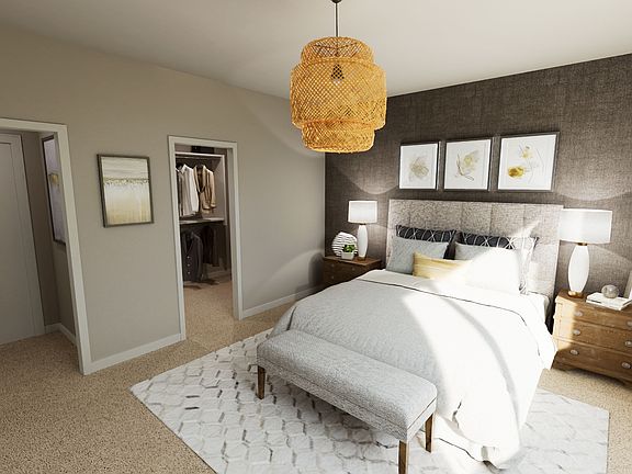 Primary Bedroom Virtual Rendering