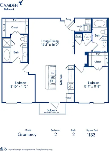 Floor plan Gramercy 1