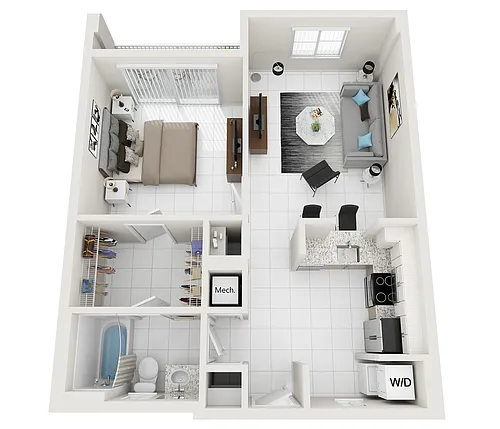 Floor plan Model A2