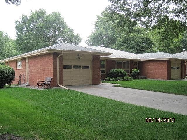 Outside view of duplex