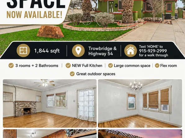4130 Trowbridge Dr, El Paso, TX 79903
