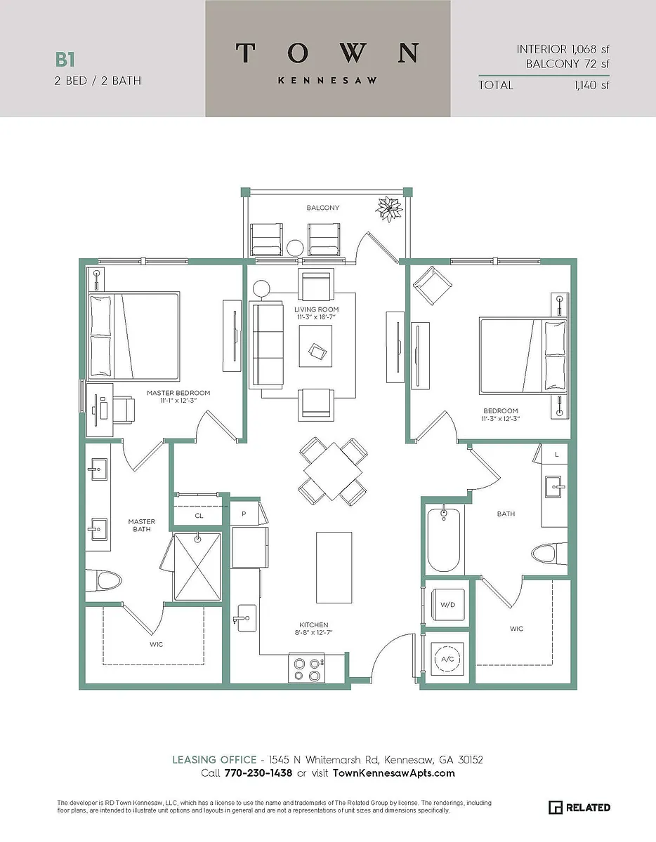 Floor plan B1