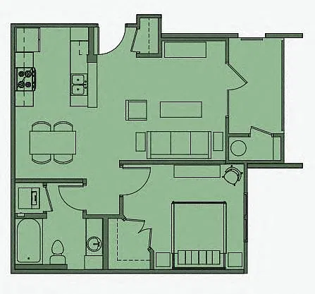 Floor plan Classic Single