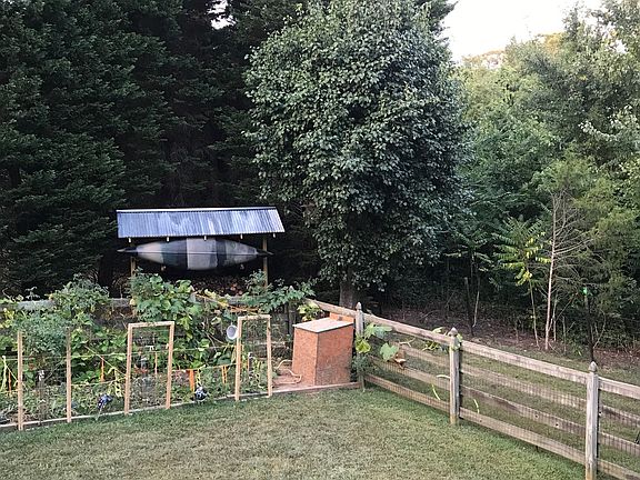 Backyard with Garden Space