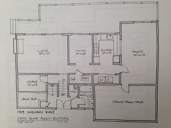 as built - living area
