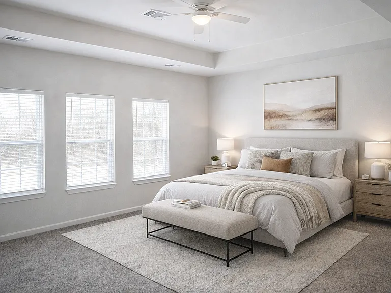 Master Bedroom with AI Furnishings.