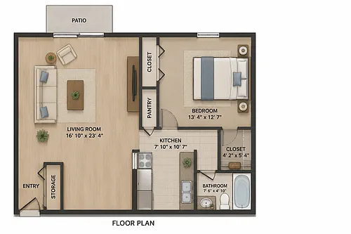 Floor plan Floorplan XX1