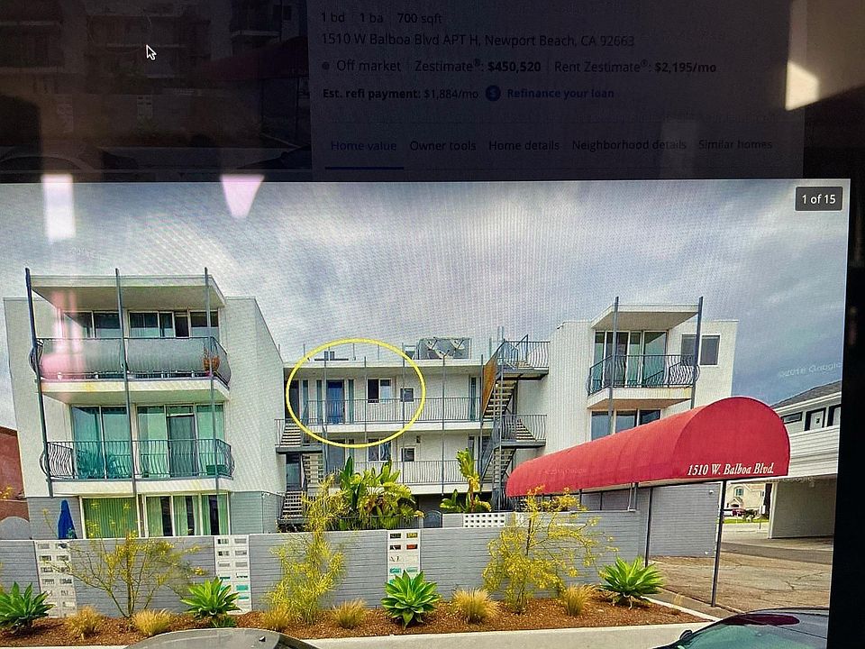 1st image of 1510 W Balboa Blvd APT H