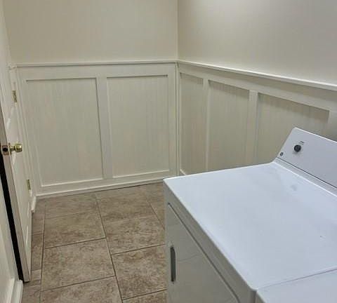 Laundry area