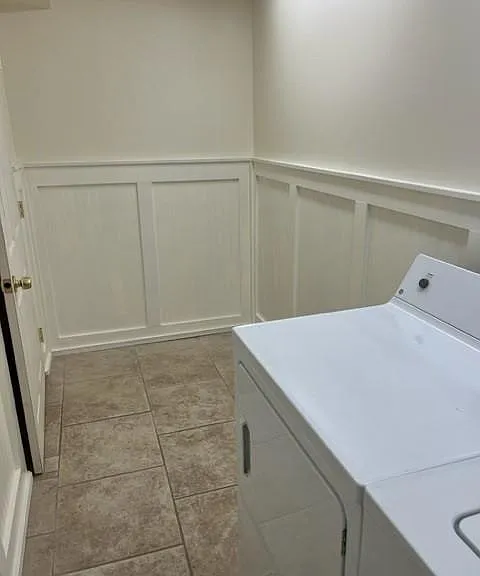 Laundry area