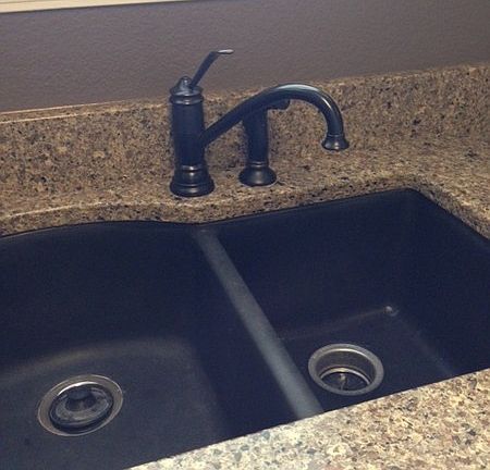Granite counter tops w/new sink,faucet