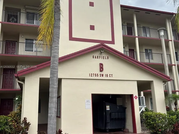 12755 SW 16th Ct APT 106-B, Pembroke Pines, FL 33027