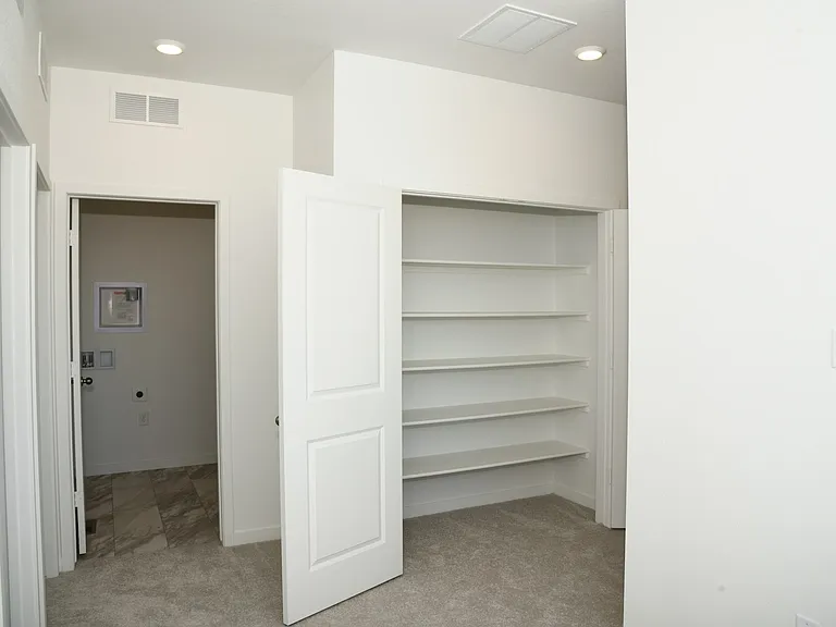 Laundry and Storage closet