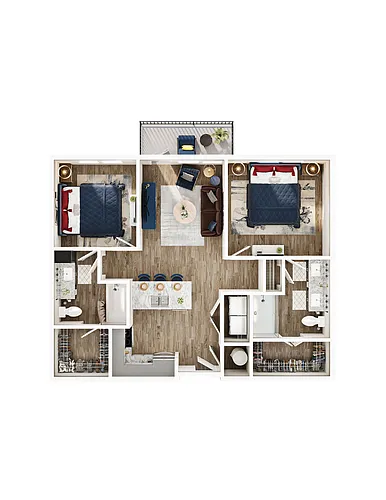 Floor plan B1
