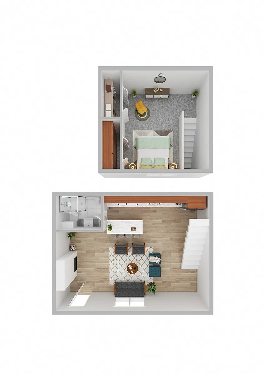 Floor plan A1 Renovated