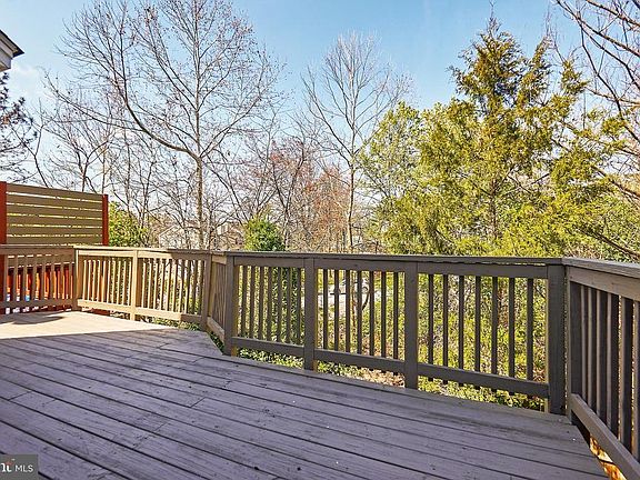Rear deck off main level