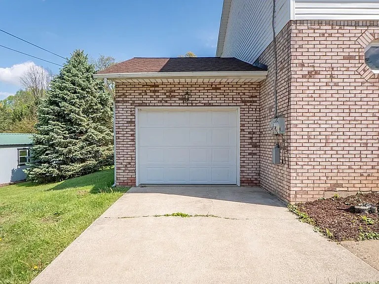 Attached garage