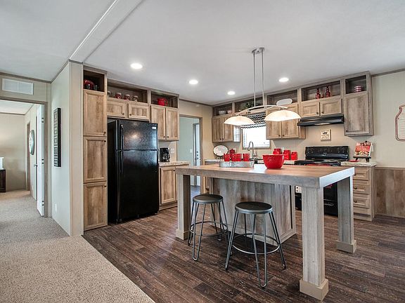 Counter height bar for additional seating