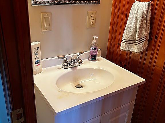 Half bath in third bedroom