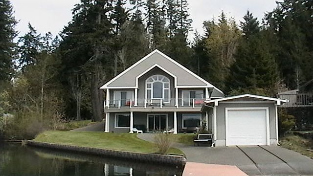House from the lake