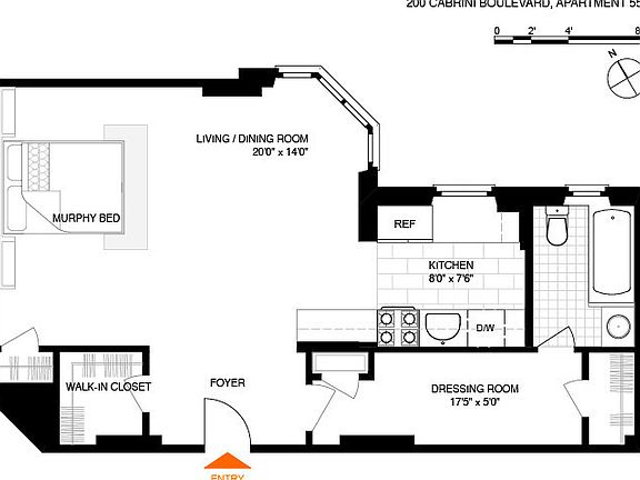5th image of 200 Cabrini Blvd APT 55