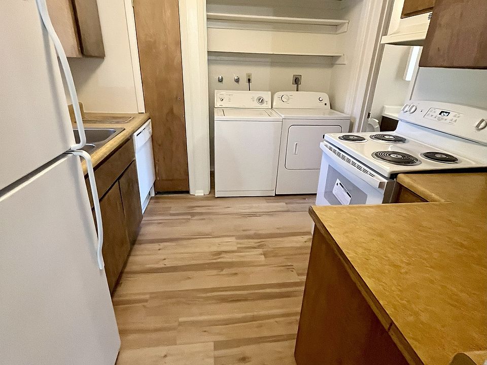 The kitchen has a new oven.