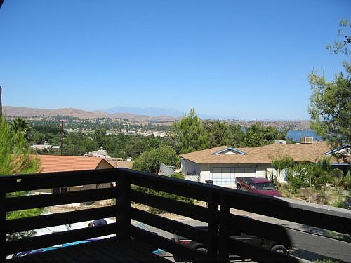 View from deck
