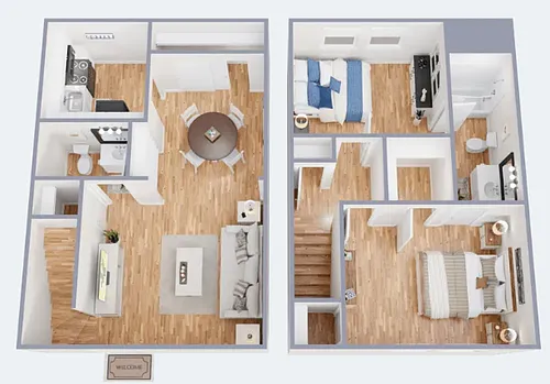Floor plan B3P