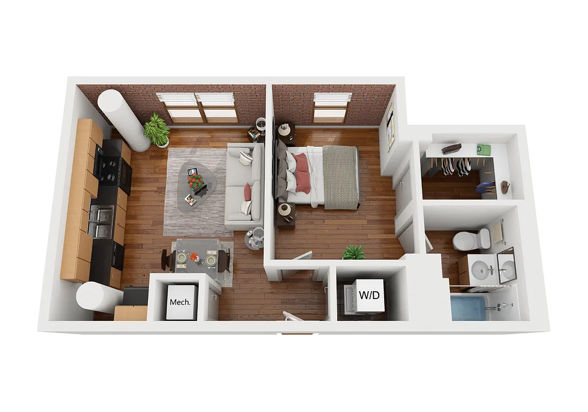 Floor plan 1A